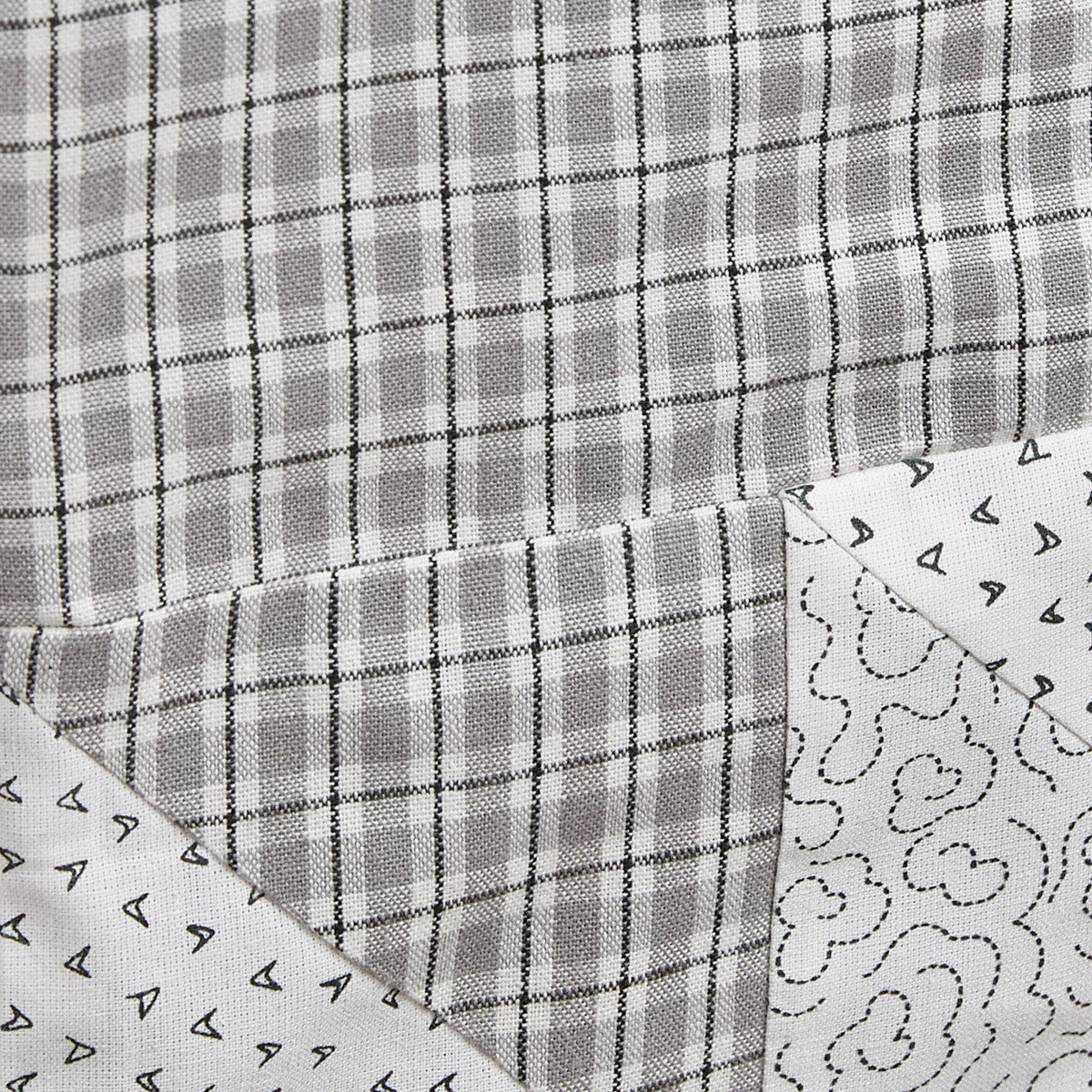 Millstone Patch Table Runner 36"L Park Designs - The Fox Decor