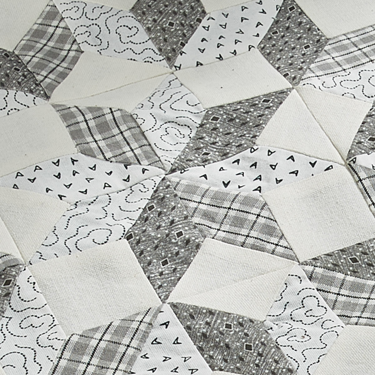 Broken Star Patch Table Runner 42"L Park Designs - The Fox Decor