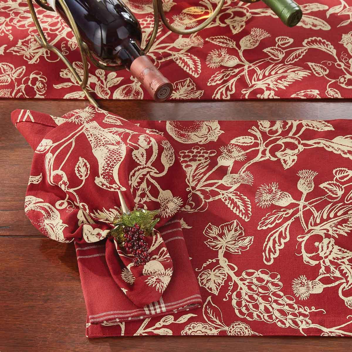 Mason Reserve Napkin Set of 12 Park Designs - The Fox Decor