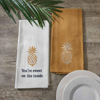 Bingham Embroidered Decorative Dishtowels Set of 2 Park Designs - The Fox Decor