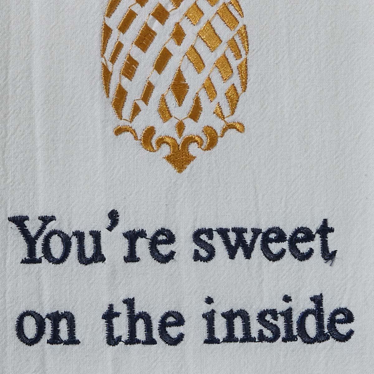 Bingham Embroidered Decorative Dishtowels Set of 2 Park Designs - The Fox Decor