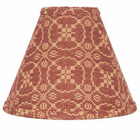 Barn Red-Tan Marshfield Jacquard 14