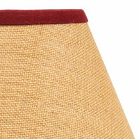 Barn Red Wheat Burlap Stripe 14