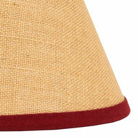 Barn Red Wheat Burlap Stripe 14