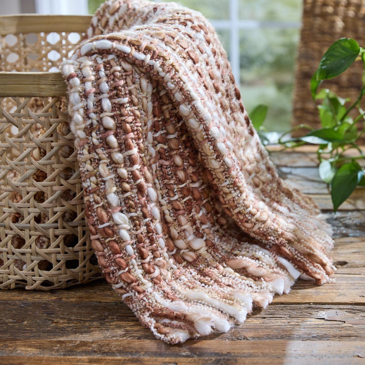 Chunny Throw - Cocoa Set of 2 Park Designs - The Fox Decor