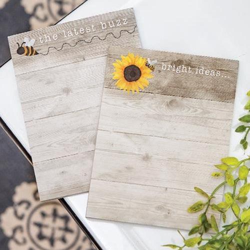 Latest Buzz Notepad - The Fox Decor
