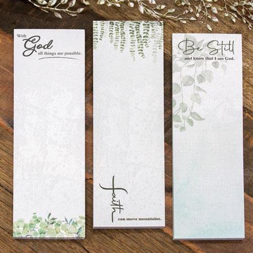 Faith Long Notepad - The Fox Decor