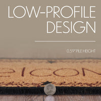 Pip Vinestar Coir Welcome Rug Rect 20x30 - The Fox Decor