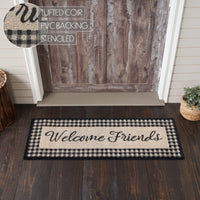 Finders Keepers Welcome Friends Coir Rug Rect 17x48 - The Fox Decor