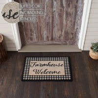 Finders Keepers Farmhouse Welcome Coir Rug Rect 20x30 - The Fox Decor