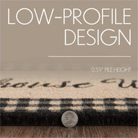 Finders Keepers Farmhouse Welcome Coir Rug Rect 20x30 - The Fox Decor