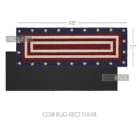 My Country Coir Rug Rect 17x48 - The Fox Decor