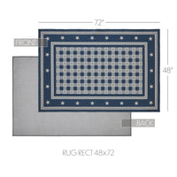 My Country Polyester Rug Rect 48x72 - The Fox Decor