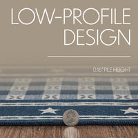 My Country Polyester Stair Tread Rect Latex 8.5x27 - The Fox Decor