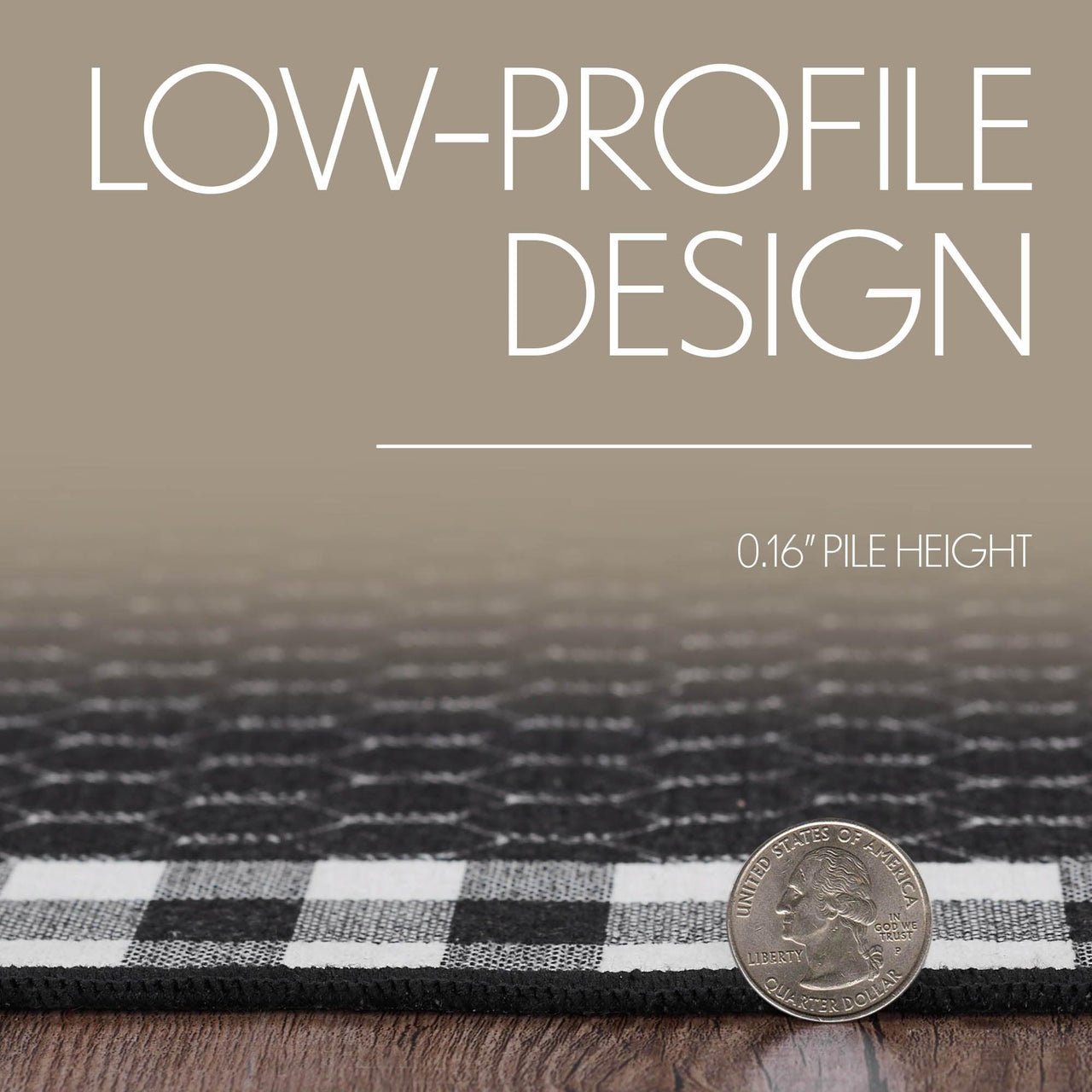 Down Home Polyester Rug/Runner Rect 22x78 - The Fox Decor