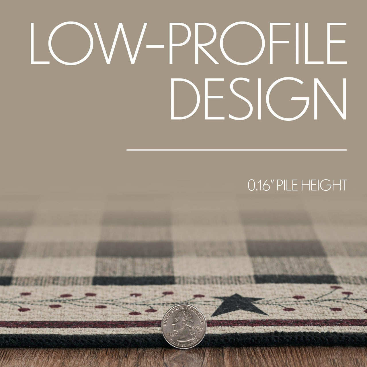 Pip Vinestar Polyester Rug Oval 27x48 - The Fox Decor