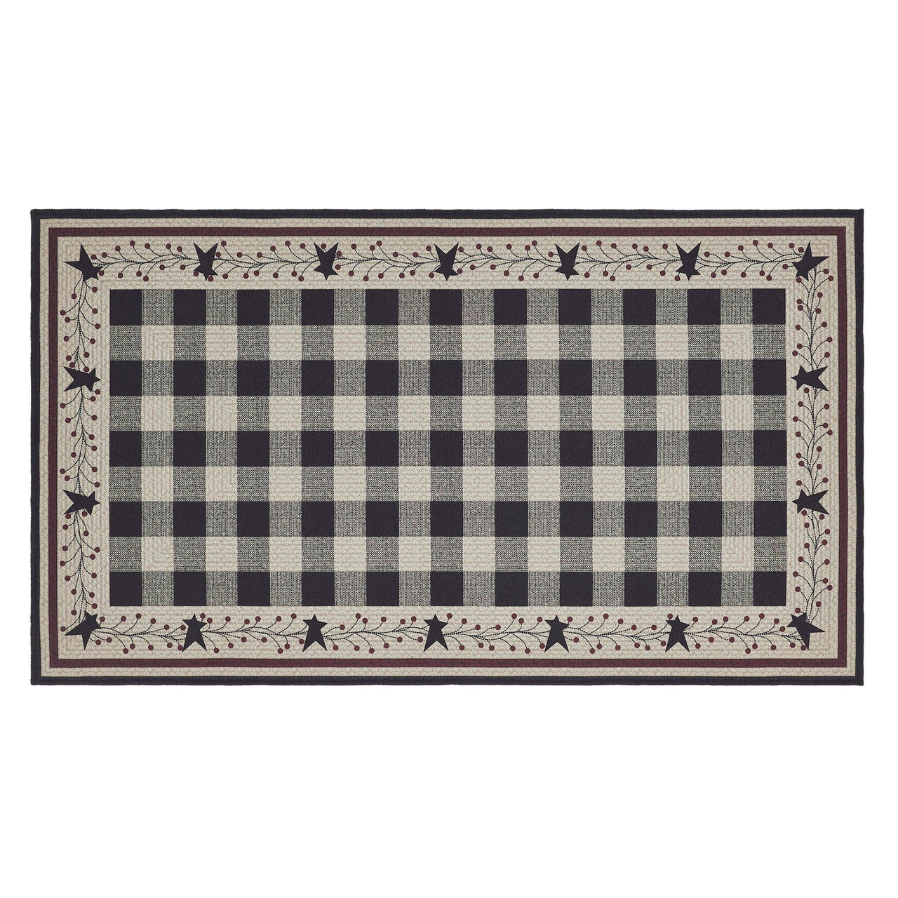 Pip Vinestar Polyester Rug Rect 27x48 - The Fox Decor