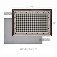 Pip Vinestar Polyester Rug Rect 48x72 - The Fox Decor