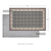 Pip Vinestar Polyester Rug Rect 60x96 - The Fox Decor