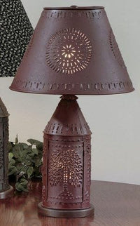 Willow Punched Revere Lamp 19