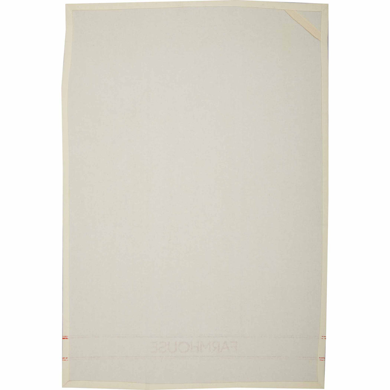 Sawyer Mill Red Farmhouse Muslin Unbleached Natural Tea Towel 19x28 VHC Brands