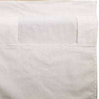 Thumbnail for Simple Life Flax Khaki Prairie Long Panel Curtain Set of 2 84x36x18 VHC Brands