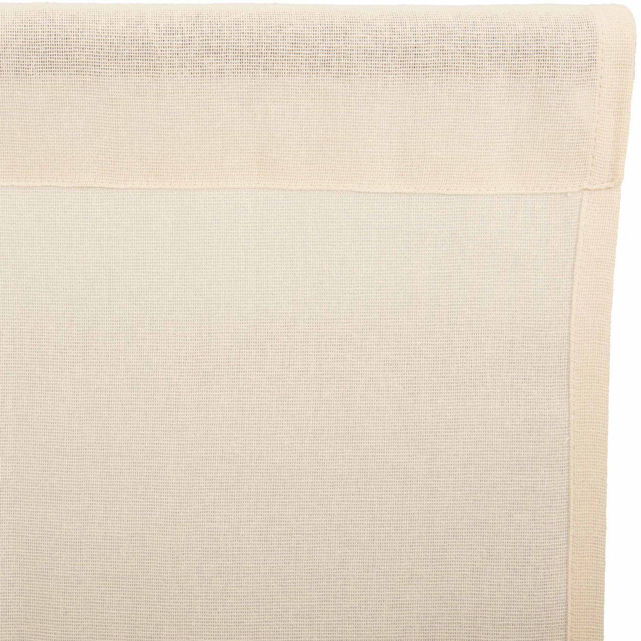 Tobacco Cloth Natural Prairie Long Panel Curtain Fringed Set of 2 84x36x18 VHC Brands