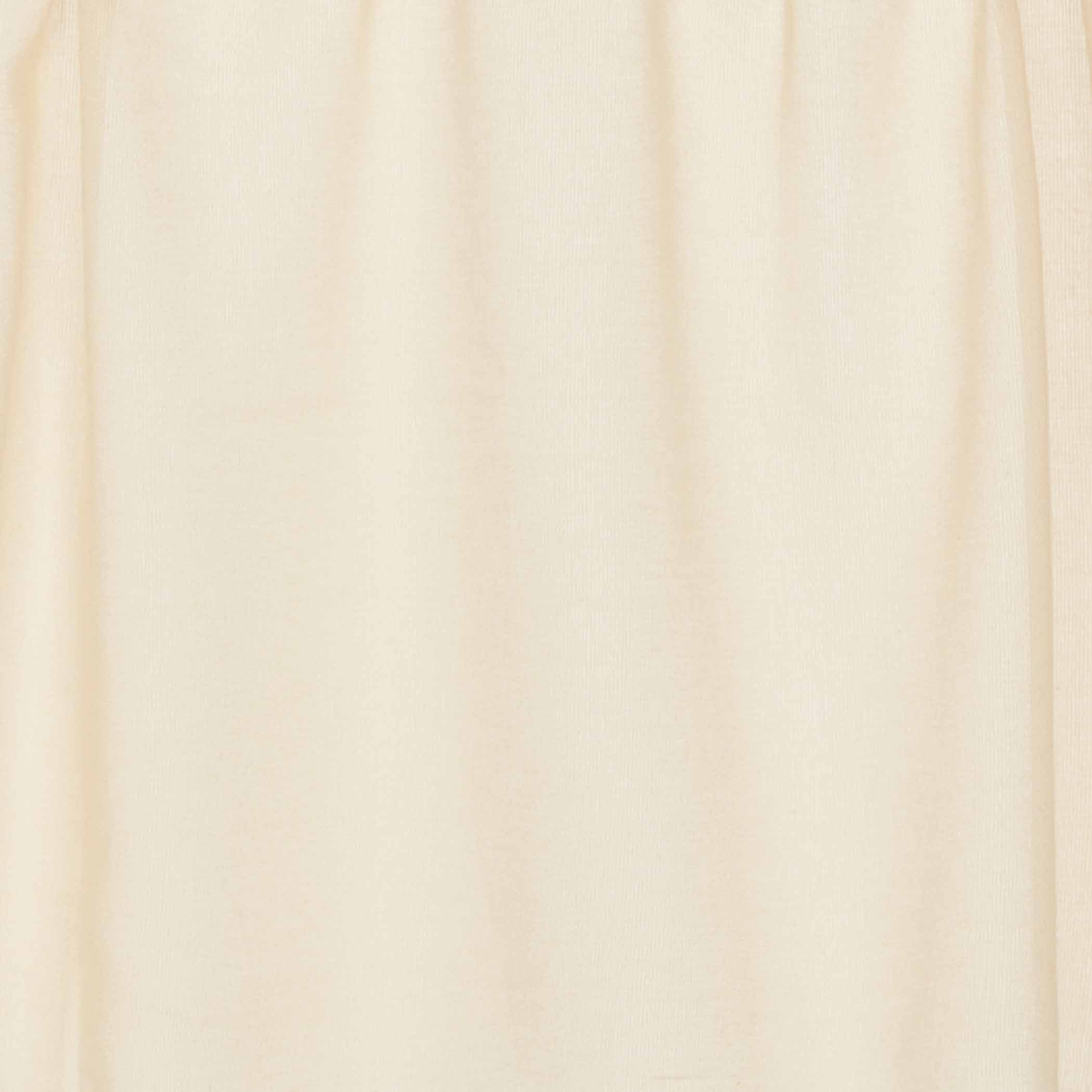 Tobacco Cloth Natural Prairie Long Panel Curtain Fringed Set of 2 84x36x18 VHC Brands