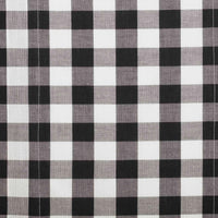 Thumbnail for Annie Buffalo Black Check Ruffled Valance Curtain 16x72 VHC Brands