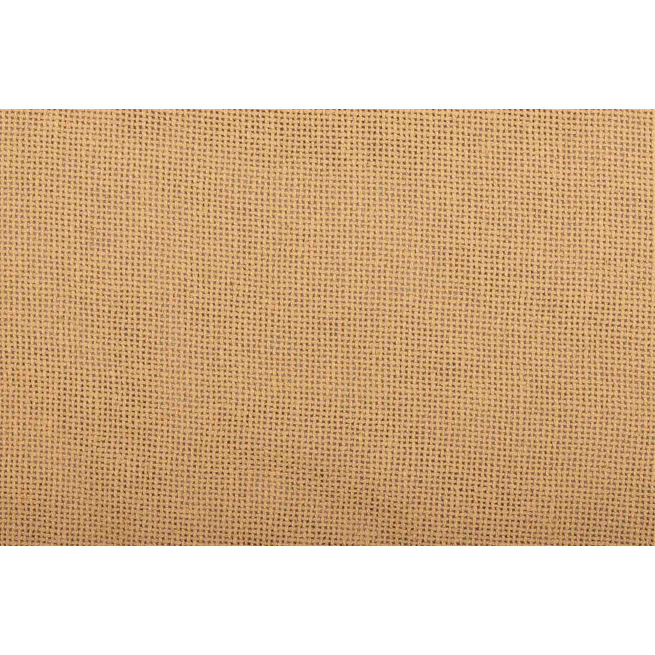 Burlap Natural Standard Pillow Case w/ Fringed Ruffle Set of 2 21x30 VHC Brands