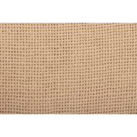 Burlap Vintage Ruffled King Bed Skirt 78x80x16 - The Fox Decor