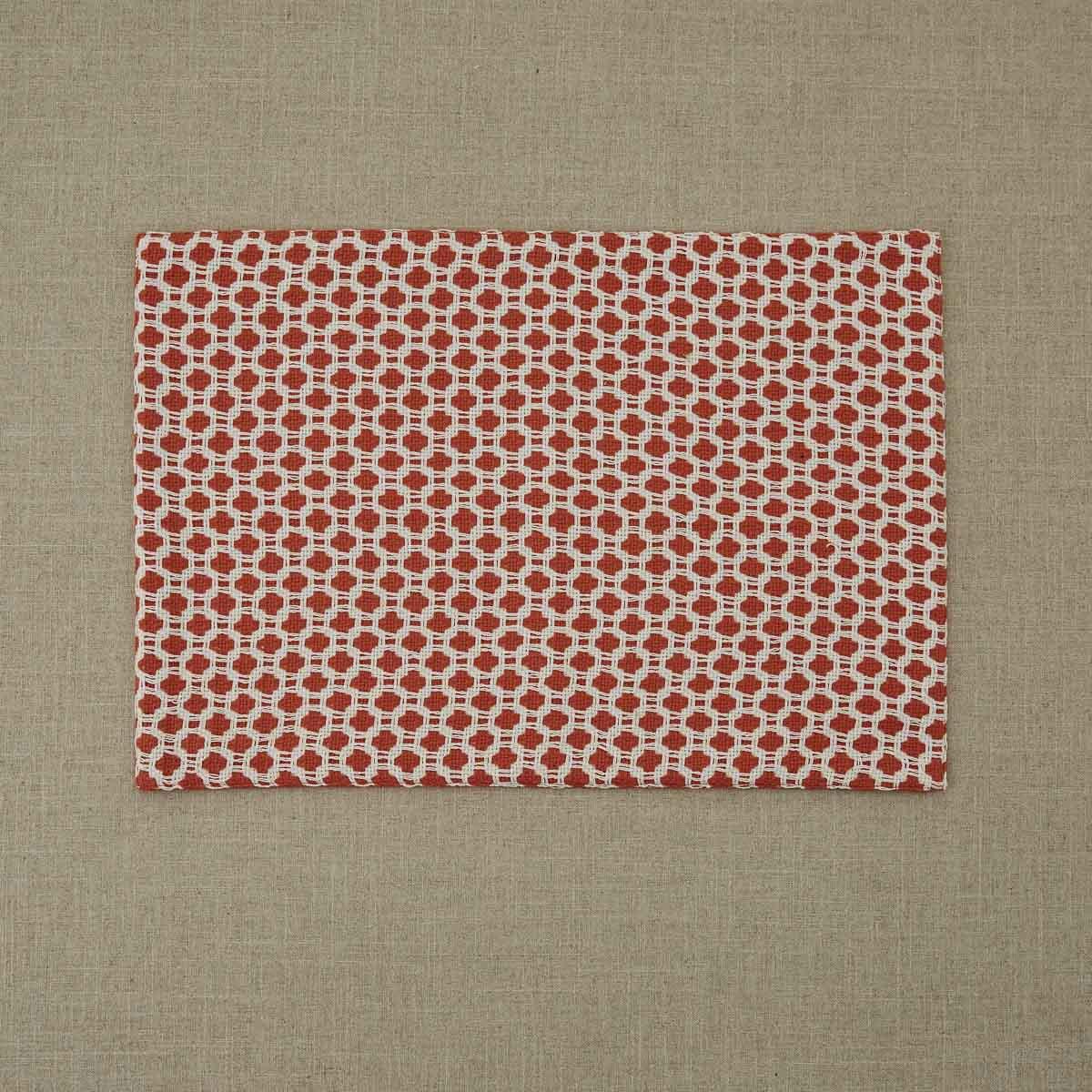 Open Weave Placemat Coral Set of 12 Park Designs - The Fox Decor