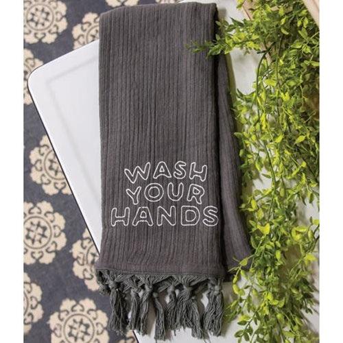 Wash Your Hands Hand Towel - The Fox Decor
