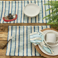 Dockside Stripe Napkin Set of 12 Park Designs - The Fox Decor
