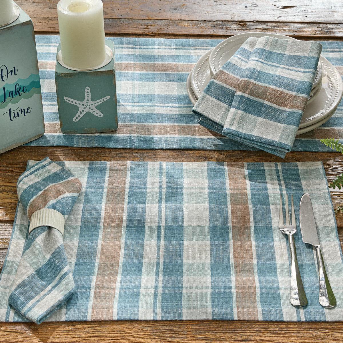 Jordan Plaid Napkin Set of 12 Park Designs - The Fox Decor