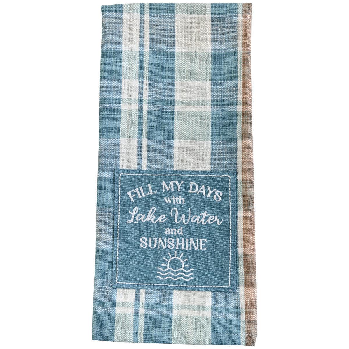 Jordan Plaid Decorative Dishtowel Set of 6 Park Designs - The Fox Decor