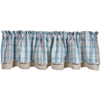 Thumbnail for Jordan Plaid Lined Layered Valance 16