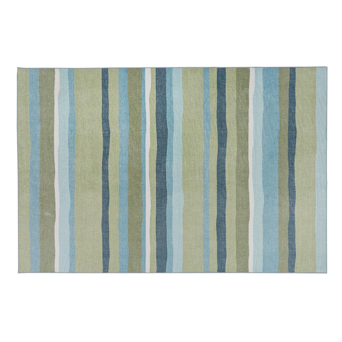 Lake Vibe Stripe Rug 4' x 6' - Park Designs - The Fox Decor