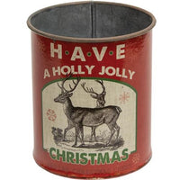 Thumbnail for Holly Jolly Christmas Metal Can