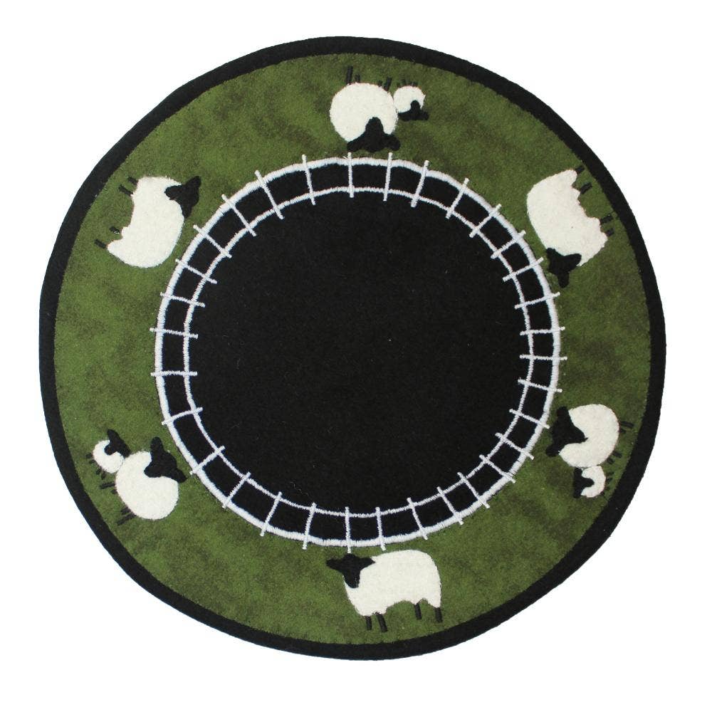 Green Pastures Candle Mat  Set of 2 CM425025