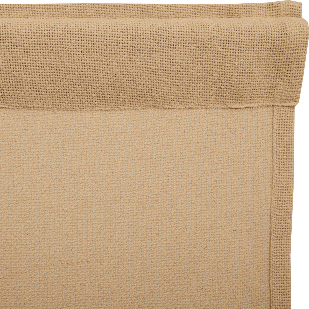 Burlap Natural Balloon Valance Curtain Curtain 60x15