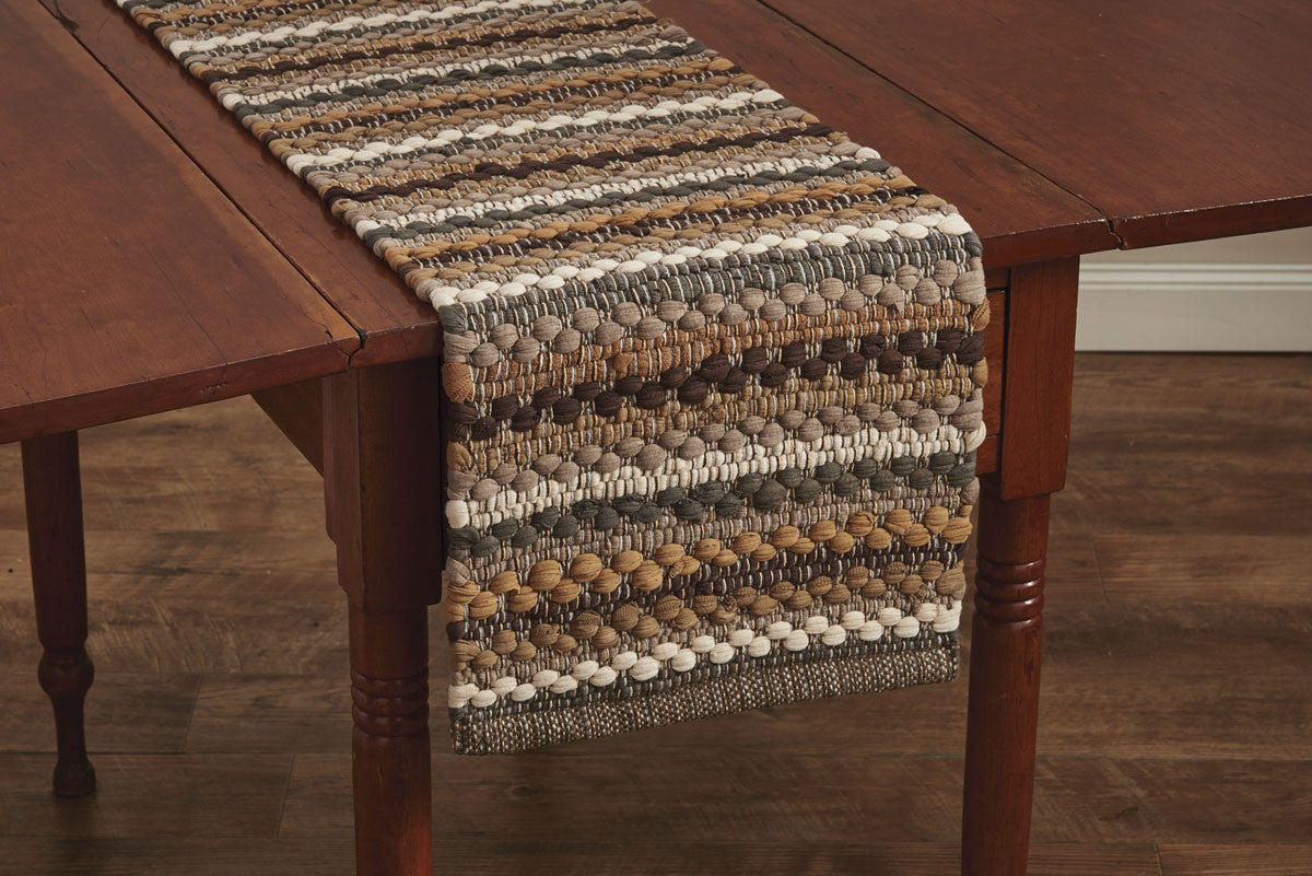 Mineral Stripe Table Runner Chindi 54"L Park Designs - The Fox Decor