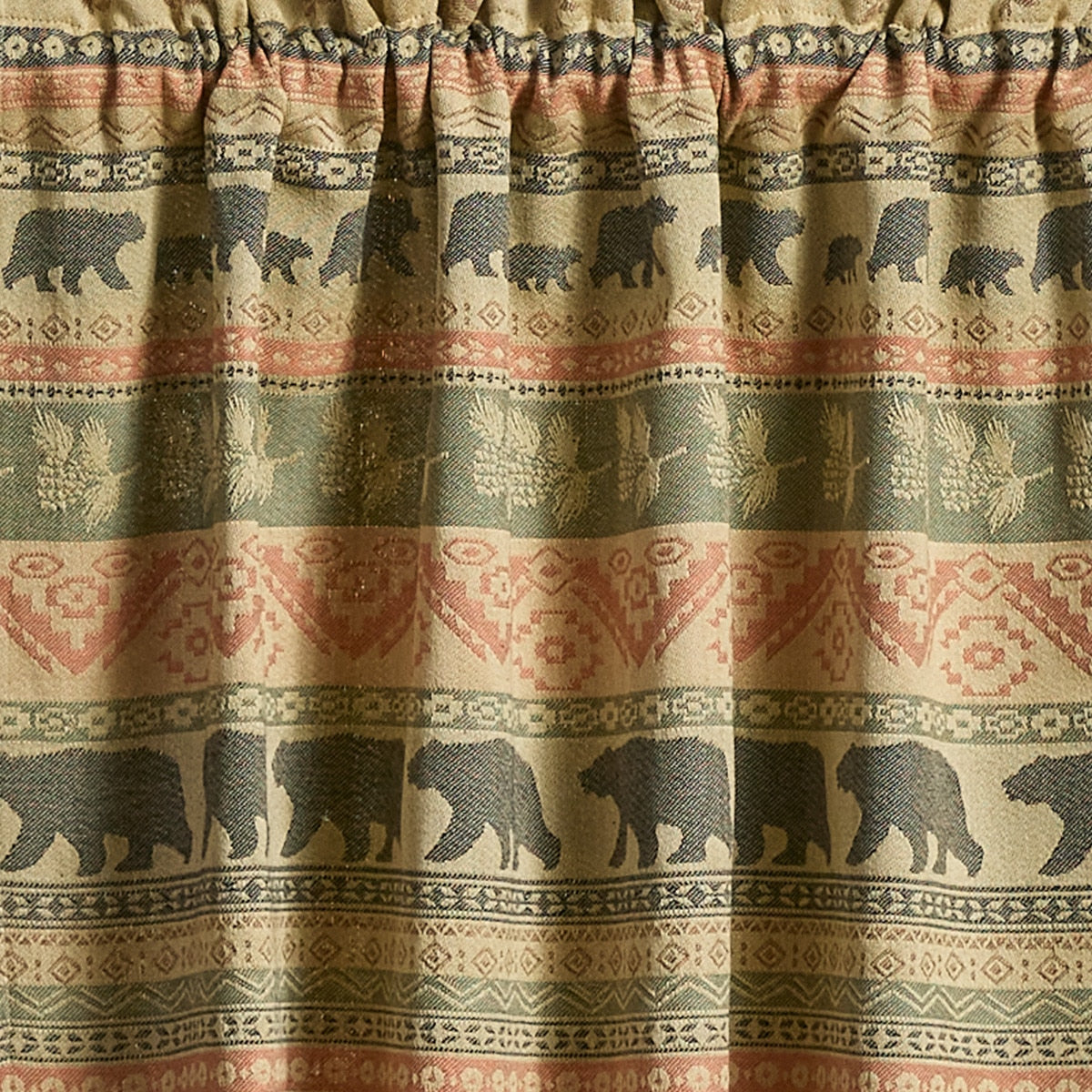 Bear Ridge Jacquard Swags 36
