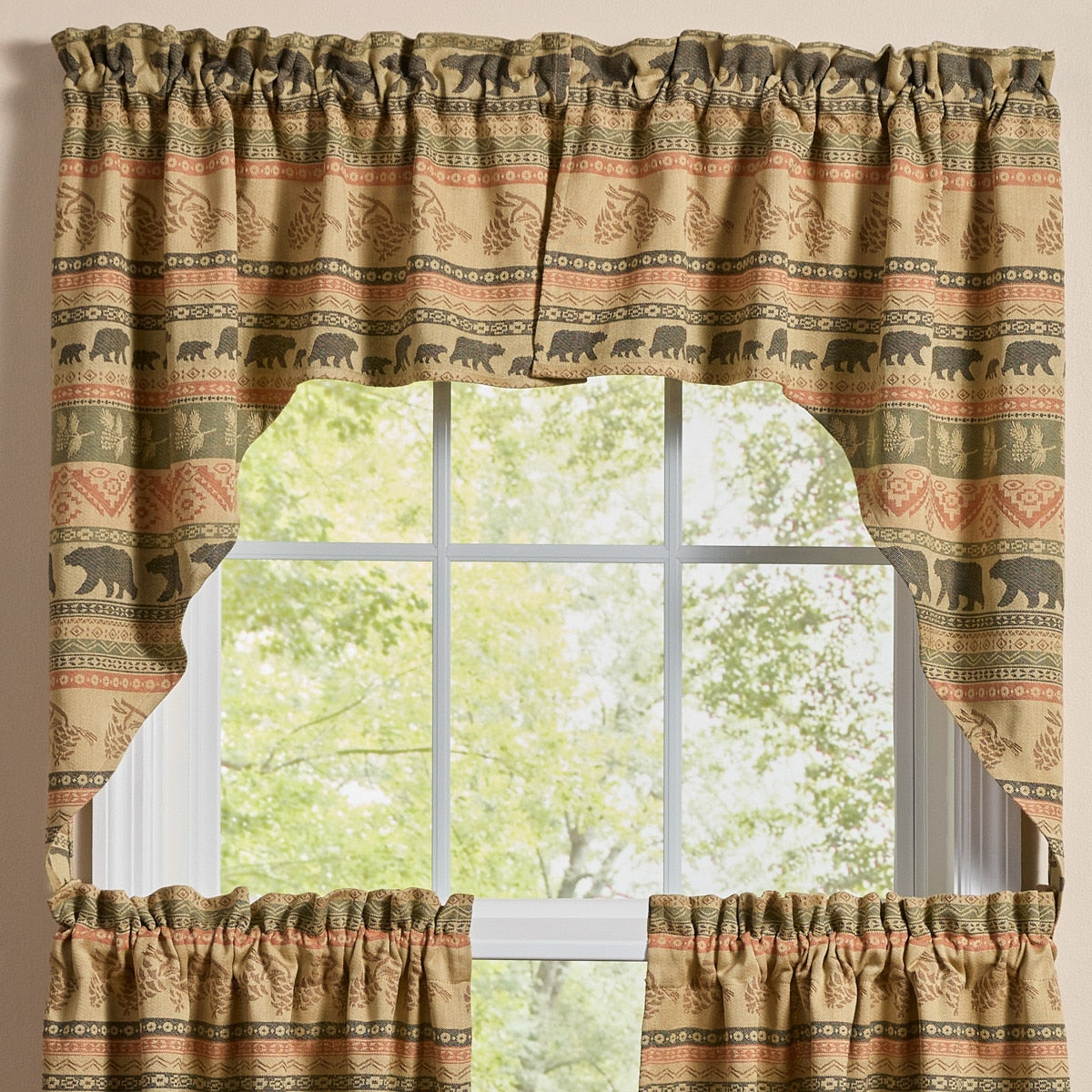 Bear Ridge Jacquard Swags 36