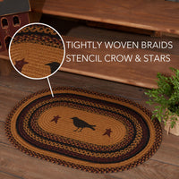 Heritage Farms Crow Jute Braided Rug Oval 20