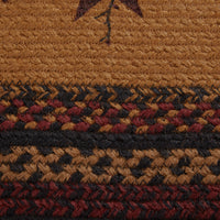 Heritage Farms Star and Pip Jute Braided Rug Oval 20