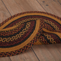 Heritage Farms Star and Pip Jute Braided Rug Oval 20