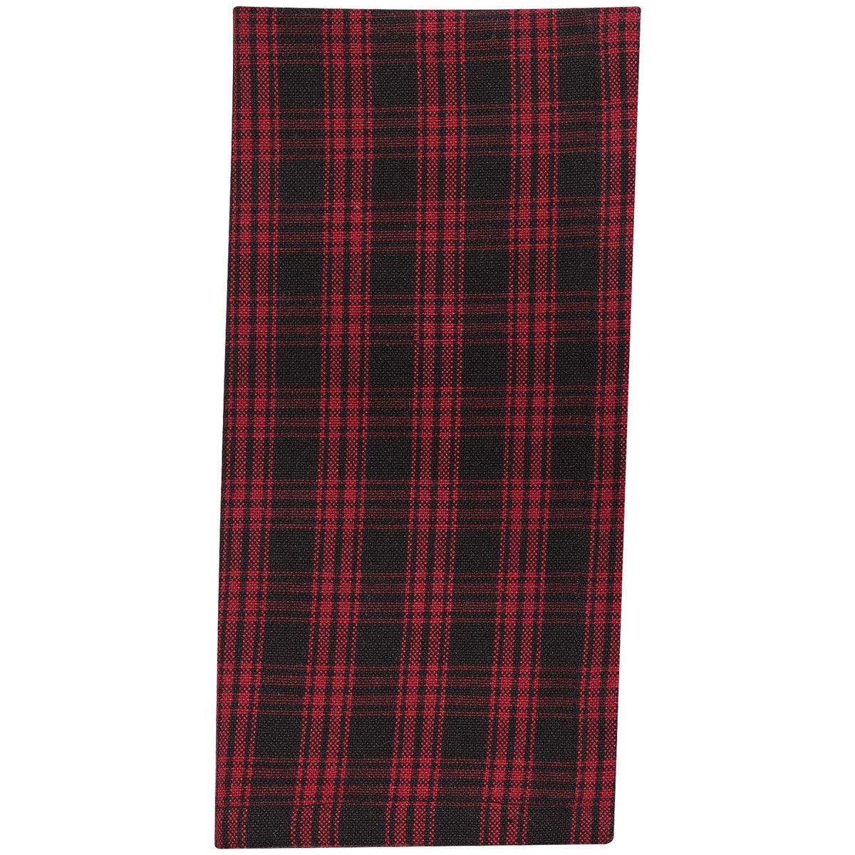 Black Bear Red Dawn Napkin Set of 12 - Park Designs - The Fox Decor