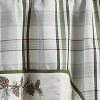 Ponderosa Pine Bordered Swags 36