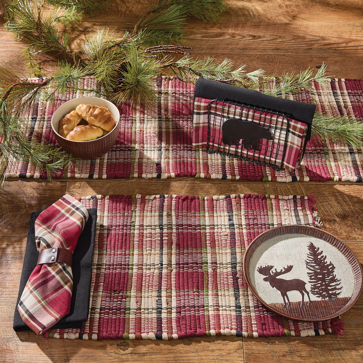 Culpepper Chindi Table Runner 36" L Set of 2 - Park Designs - The Fox Decor